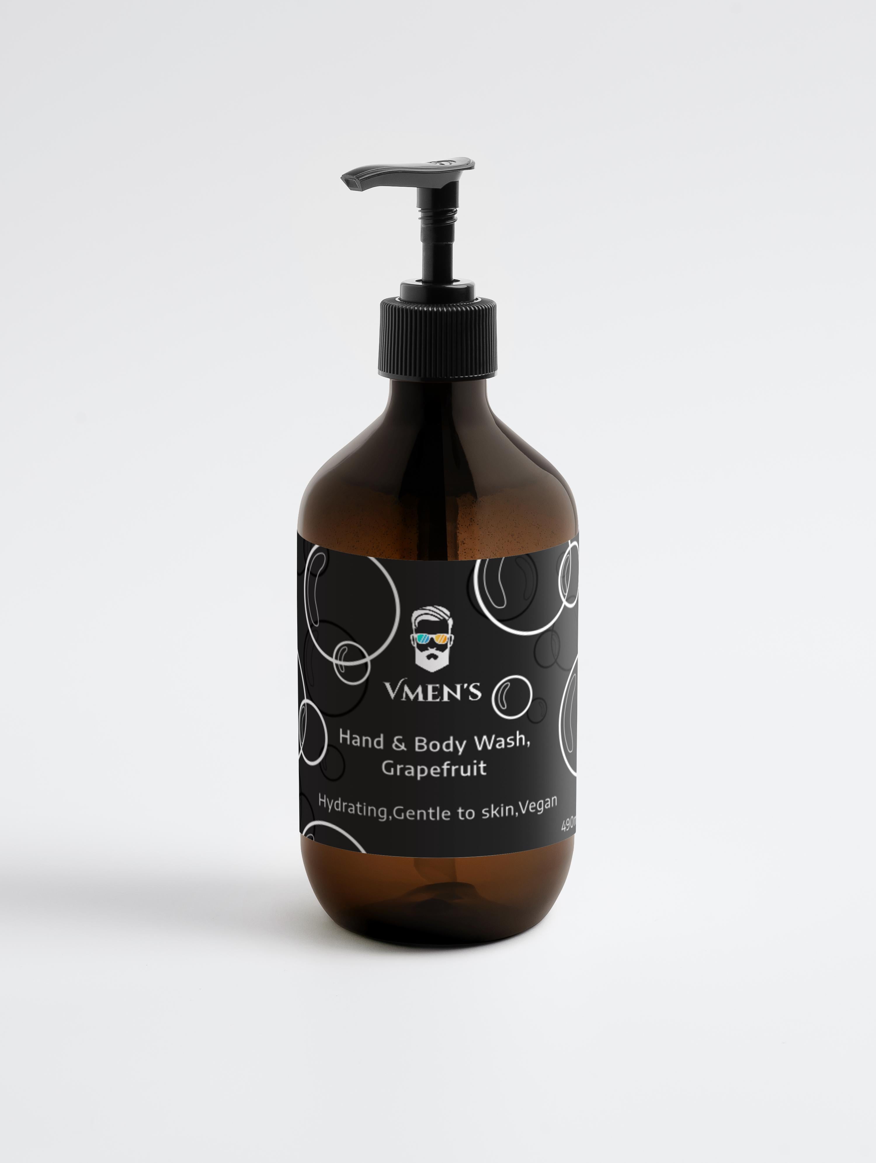 Experience the Refreshing Cleanse of Hand & Body Wash, Grapefruit