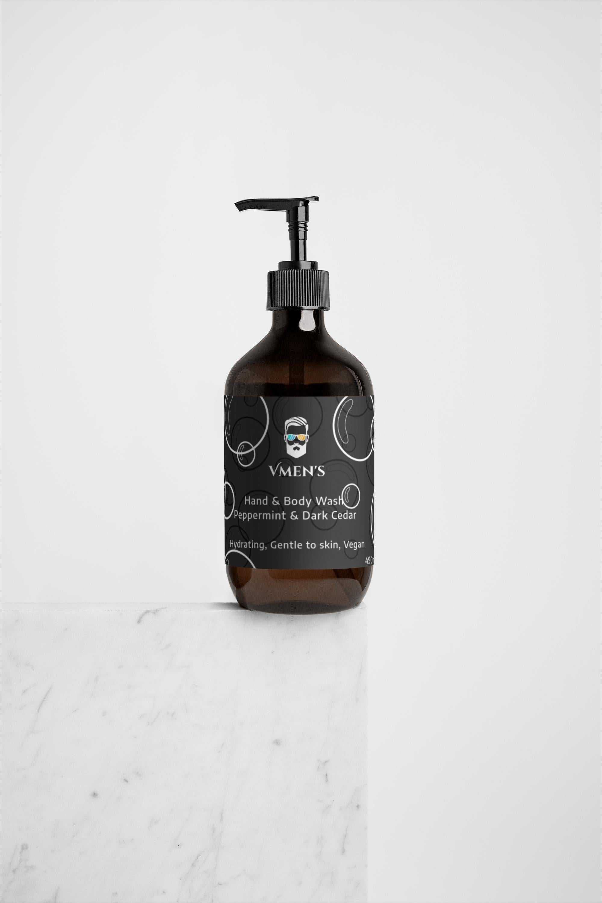 Hand &amp; Body Wash, Peppermint &amp; Dark CedarElevate Your Bathing Experience with Luxurious Hand &amp;amp; Body Wash
Introducing our luxurious Hand &amp;amp; Body Wash, infused with refreshing notes of peppermint and dHand &amp; Body Wash, Peppermint &amp; Dark Cedar