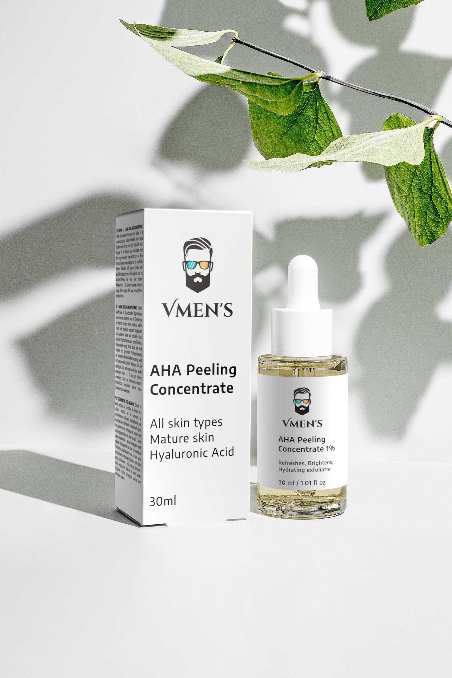 AHA Peeling ConcentrateIntroducing Our AHA Peeling Concentrate for Men: Your Path to Fresh, Radiant Skin!
Unlock the secret to fresh and radiant skin with our AHA Peeling Concentrate desigAHA Peeling Concentrate