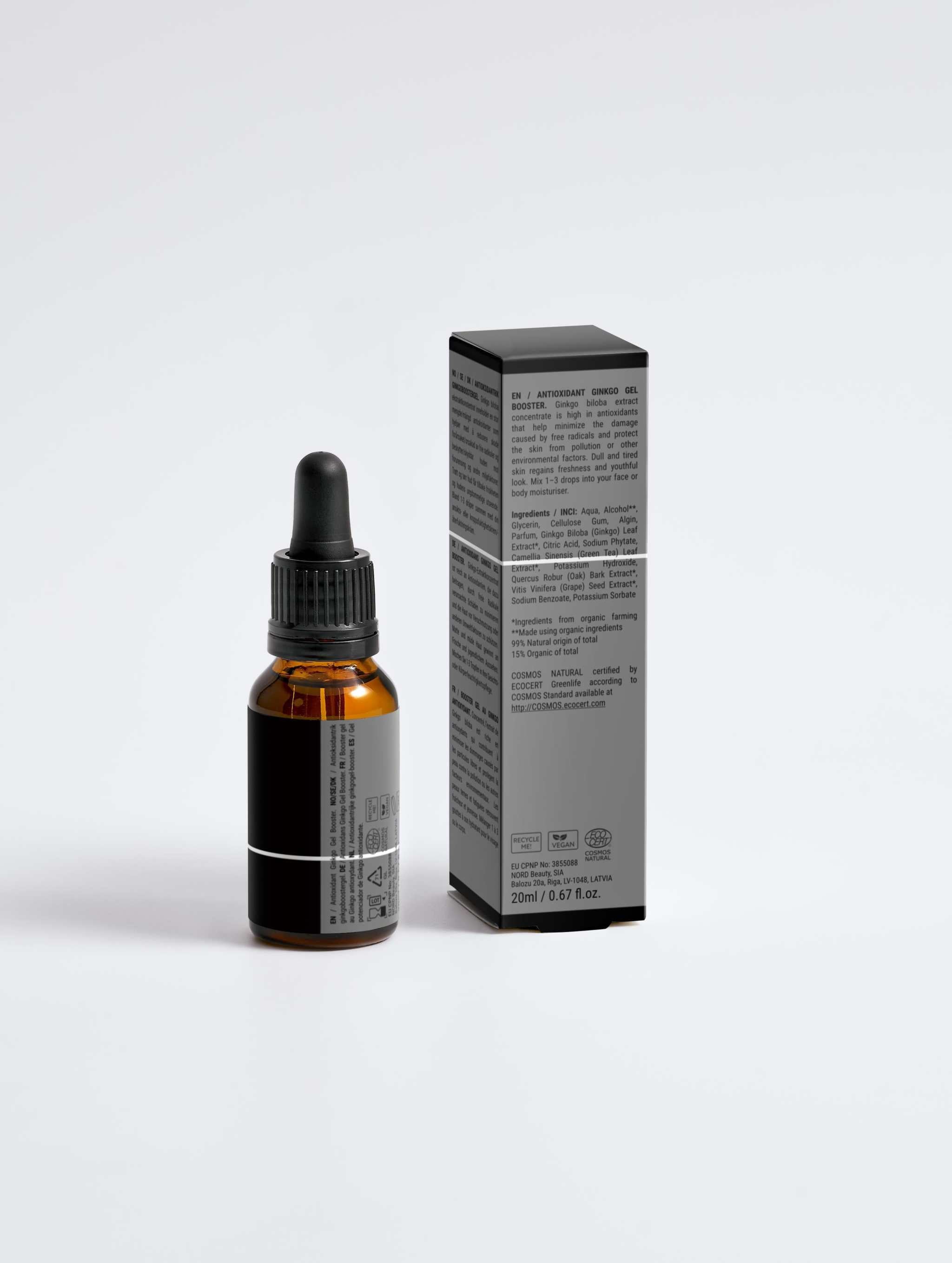 Antioxidant Ginkgo Gel Booster for men