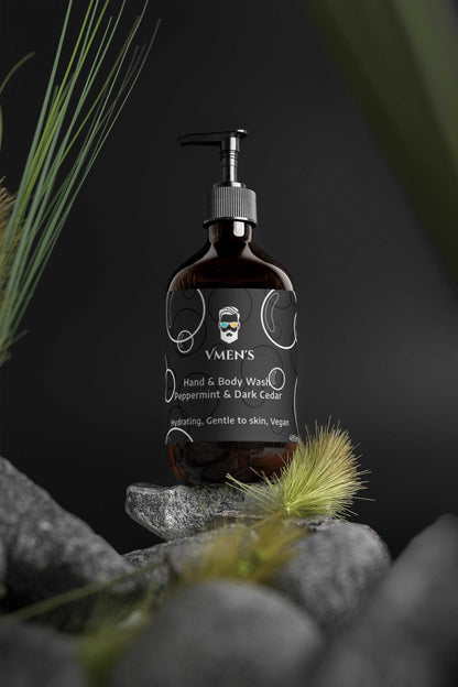 Hand &amp; Body Wash, Peppermint &amp; Dark CedarElevate Your Bathing Experience with Luxurious Hand &amp;amp; Body Wash
Introducing our luxurious Hand &amp;amp; Body Wash, infused with refreshing notes of peppermint and dHand &amp; Body Wash, Peppermint &amp; Dark Cedar